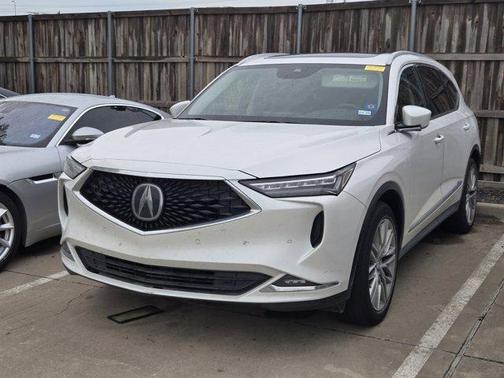 Platinum White Pearl 2023 Acura MDX Advance