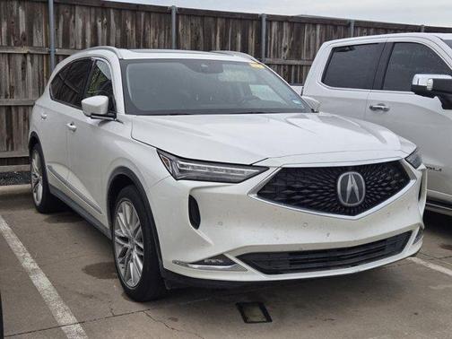 Platinum White Pearl 2023 Acura MDX Advance
