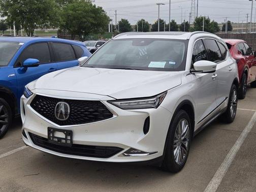Platinum White Pearl 2024 Acura MDX Advance