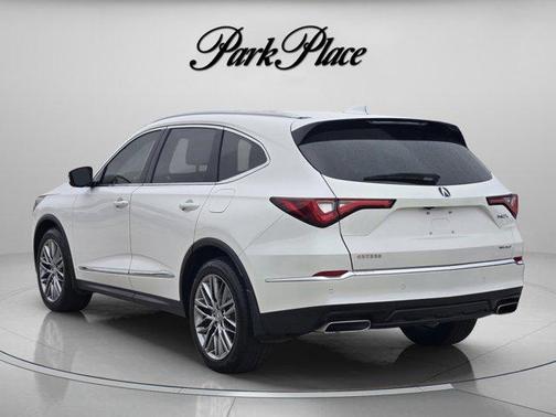 Platinum White Pearl 2024 Acura MDX Advance