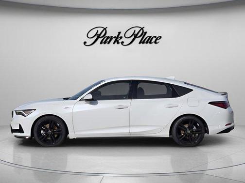 Platinum White Pearl 2026 Acura Integra w/A-Spec Package