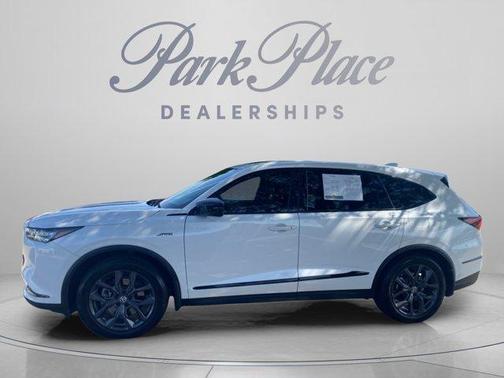 Platinum White Pearl 2022 Acura MDX A-Spec