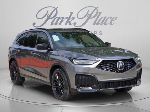 Liquid Carbon Metallic 2026 Acura MDX A-Spec Advance Package