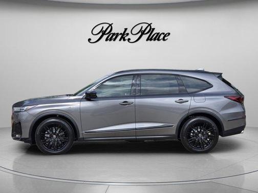 Liquid Carbon Metallic 2026 Acura MDX A-Spec Advance Package