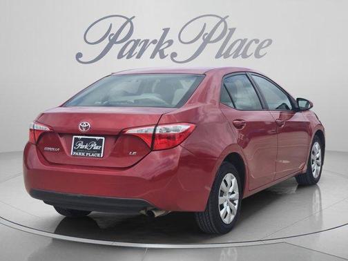Barcelona Red Metallic 2016 Toyota Corolla LE