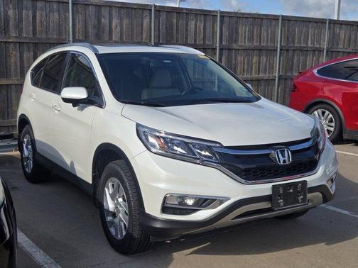 White Diamond Pearl 2015 Honda CR-V EX-L