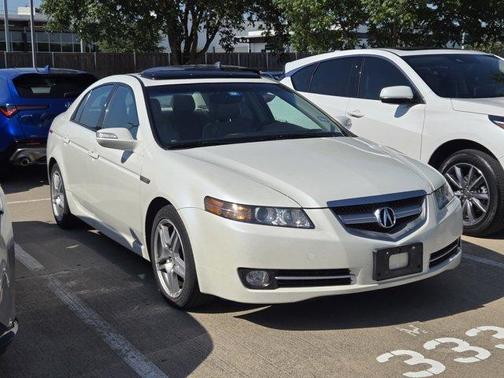 White Diamond Pearl 2008 Acura TL 3.2