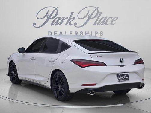Platinum White Pearl 2026 Acura Integra w/A-Spec Package