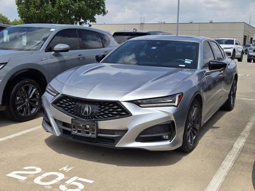 Lunar Silver Metallic 2022 Acura TLX A-Spec