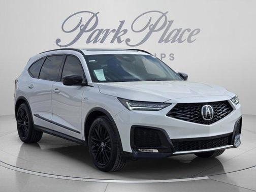 Platinum White Pearl 2026 Acura MDX A-Spec Advance Package