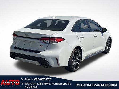 Blizzard Pearl 2021 Toyota Corolla SE