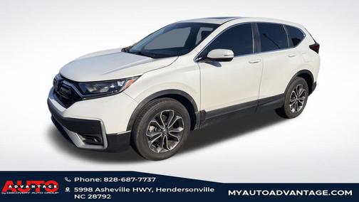 Platinum White Pearl 2020 Honda CR-V 2WD EX-L