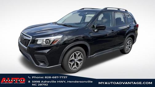 Crystal Black Silica 2019 Subaru Forester Premium