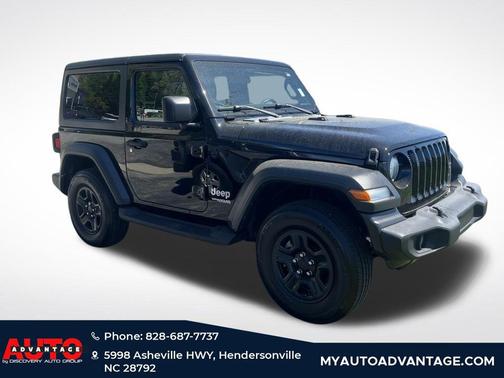 Black Clearcoat 2019 Jeep Wrangler Sport S