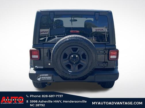 Black Clearcoat 2019 Jeep Wrangler Sport S