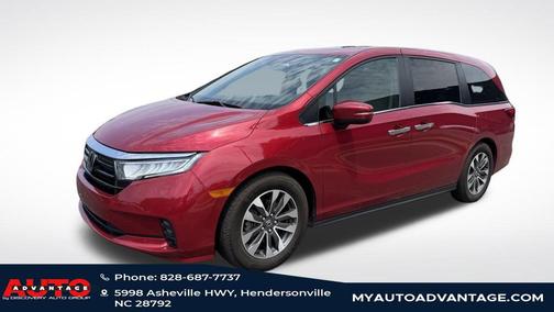 Radiant Red Metallic II 2023 Honda Odyssey EX-L
