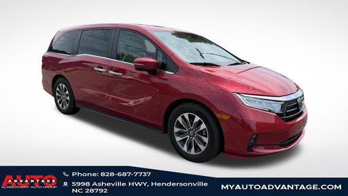 Radiant Red Metallic II 2023 Honda Odyssey EX-L