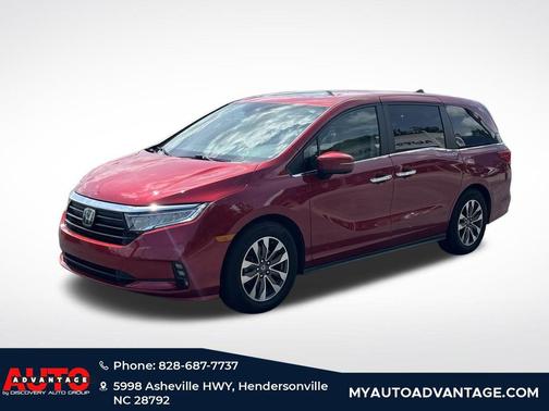 Radiant Red Metallic II 2023 Honda Odyssey EX-L