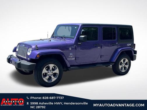 Xtreme Purple Pearlcoat 2018 Jeep Wrangler JK Unlimited Sahara