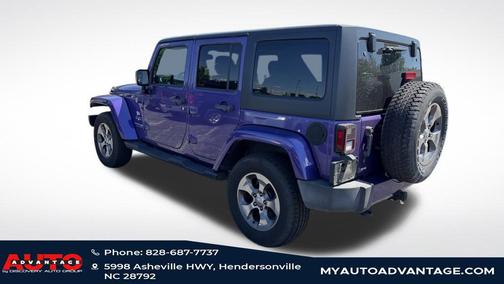 Xtreme Purple Pearlcoat 2018 Jeep Wrangler JK Unlimited Sahara