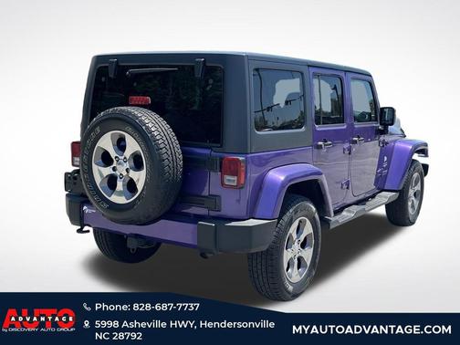 Xtreme Purple Pearlcoat 2018 Jeep Wrangler JK Unlimited Sahara