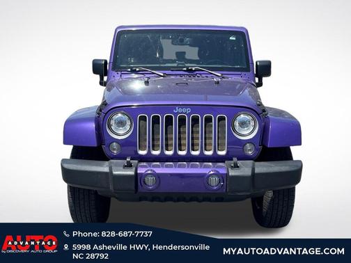 Xtreme Purple Pearlcoat 2018 Jeep Wrangler JK Unlimited Sahara