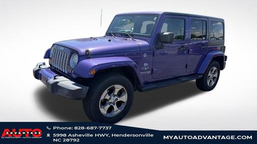 Xtreme Purple Pearlcoat 2018 Jeep Wrangler JK Unlimited Sahara