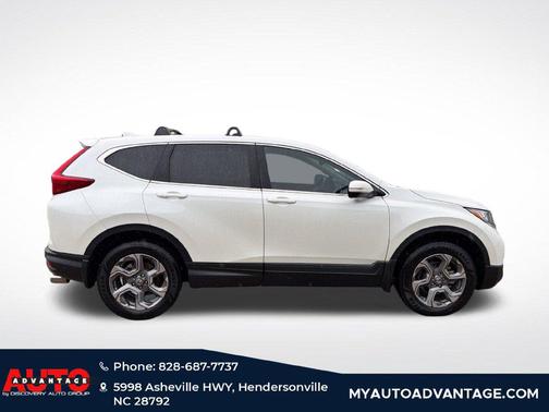 White Diamond Pearl 2018 Honda CR-V EX-L
