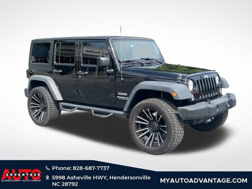Black Clearcoat 2017 Jeep Wrangler Unlimited Sport