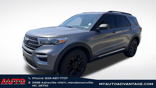 Carbonized Gray Metallic 2022 Ford Explorer XLT
