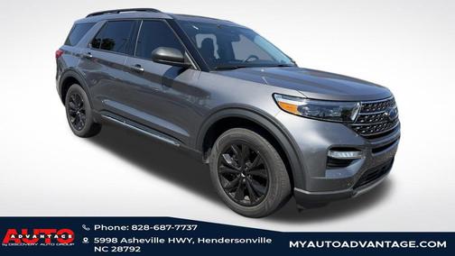 Carbonized Gray Metallic 2022 Ford Explorer XLT