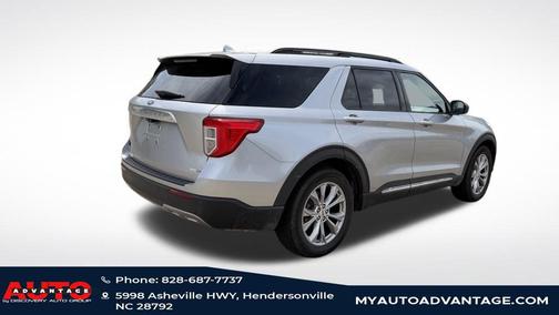Iconic Silver Metallic 2020 Ford Explorer XLT