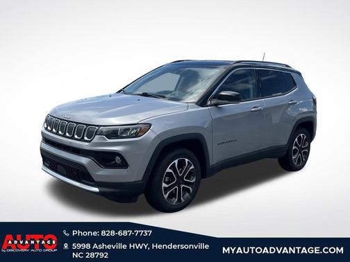 Billet Silver Metallic Clearcoat 2022 Jeep Compass Limited
