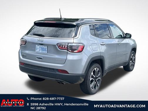 Billet Silver Metallic Clearcoat 2022 Jeep Compass Limited