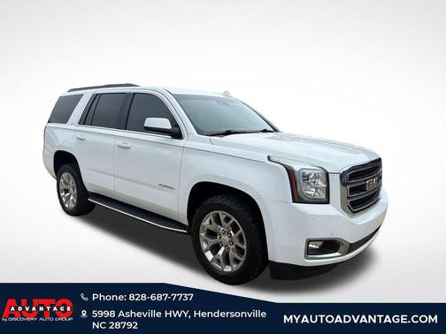 Summit White 2019 GMC Yukon SLT Standard Edition
