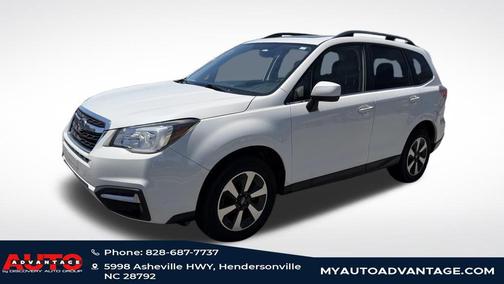 Crystal White Pearl 2017 Subaru Forester 2.5i Limited