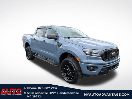 Azure Gray Metallic 2023 Ford Ranger XLT