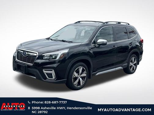 Crystal Black Silica 2021 Subaru Forester Touring