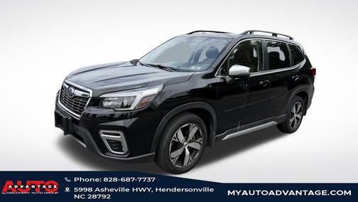 Crystal Black Silica 2021 Subaru Forester Touring