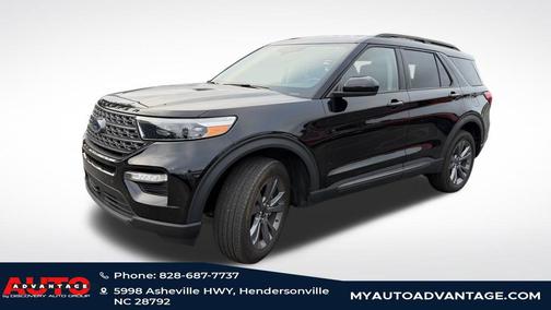 Agate Black Metallic 2022 Ford Explorer XLT