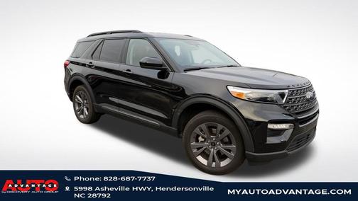 Agate Black Metallic 2022 Ford Explorer XLT