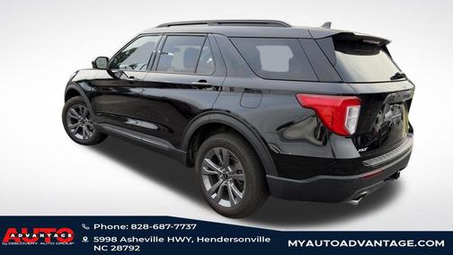 Agate Black Metallic 2022 Ford Explorer XLT