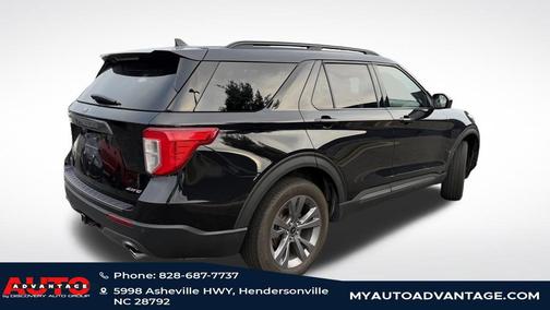 Agate Black Metallic 2022 Ford Explorer XLT