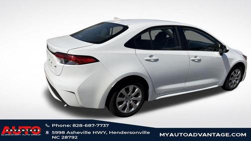 Super White 2020 Toyota Corolla LE