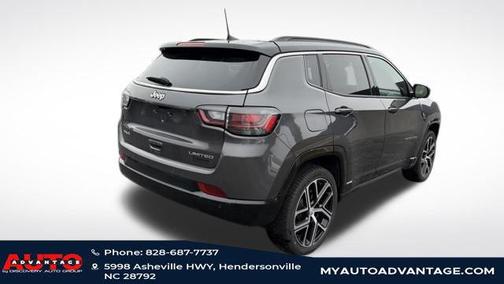 Baltic Gray Metallic Clearcoat 2024 Jeep Compass Limited