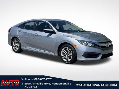 Lunar Silver Metallic 2017 Honda Civic LX