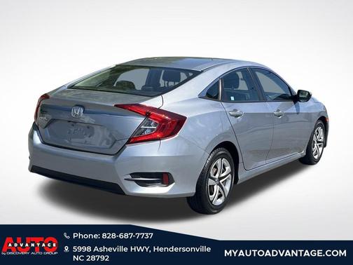 Lunar Silver Metallic 2017 Honda Civic LX