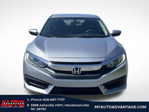 Lunar Silver Metallic 2017 Honda Civic LX