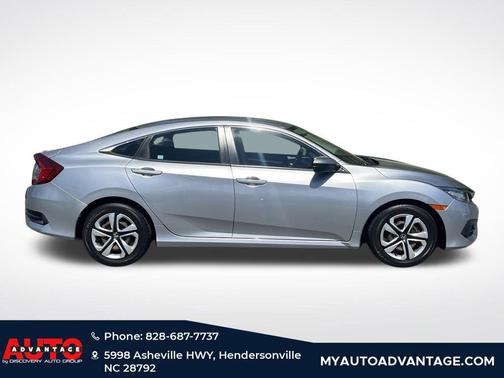 Lunar Silver Metallic 2017 Honda Civic LX