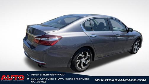 Modern Steel Metallic 2017 Honda Accord LX